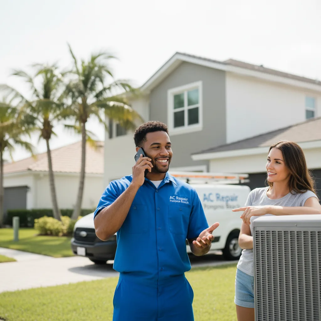 AC Repair Pompano Beach customer support in North Granby
